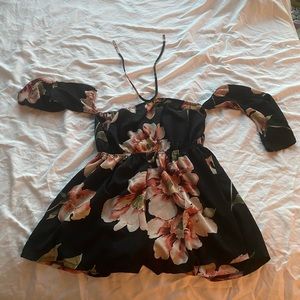 Floral Romper, Size Medium